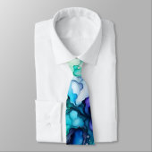 Cravate Beautiful and Abstract Pastel Art Neck Tie (Attaché)