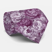 Cravate Beautiful Birthday Gifts For Dad Peonies Floral (Roulé)