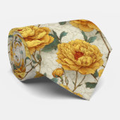 Cravate Beautiful Gift For Boyfriend Peonies (Roulé)