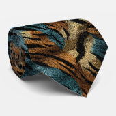 Cravate Beautiful Gifts For Men Tiger Skin (Roulé)