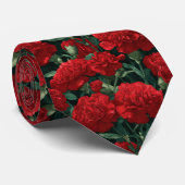 Cravate Beautiful Men Gifts Carnation (Roulé)