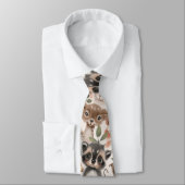 Cravate Bébé Animaux Motif sans couture (Attaché)