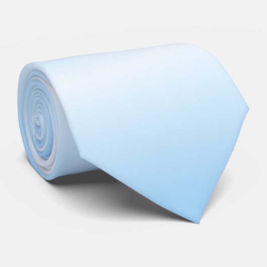 Cravate Bébé Bleu Fade (Roulé)