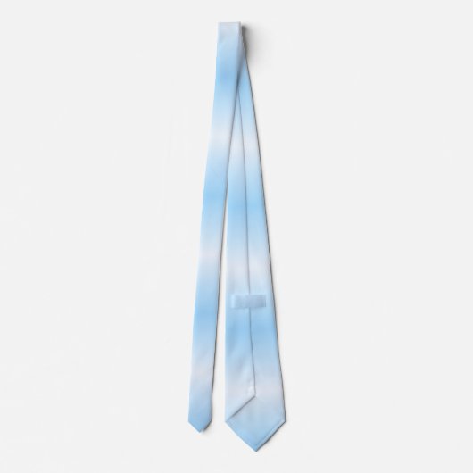 Cravate Bébé Bleu Fade (Dos)