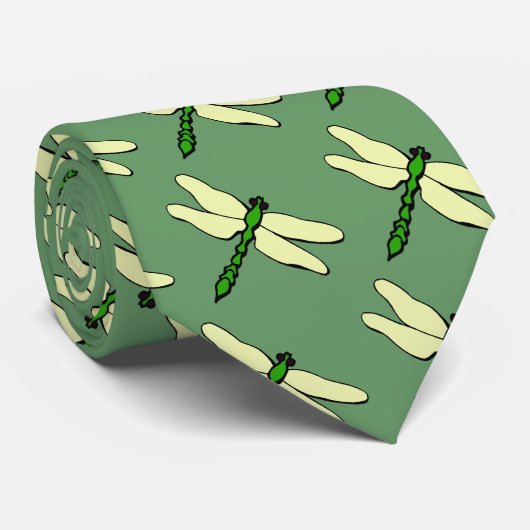 Cravate Bébé de libellule (Roulé)