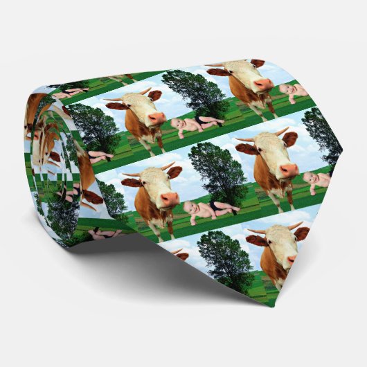 Cravate Bébé de vache (Roulé)