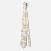 Cravate Bébé dragon mignon Motif pastel de forêt (2) (Devant)