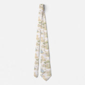 Cravate Bébé dragon mignon Motif pastel de forêt (2) (Dos)