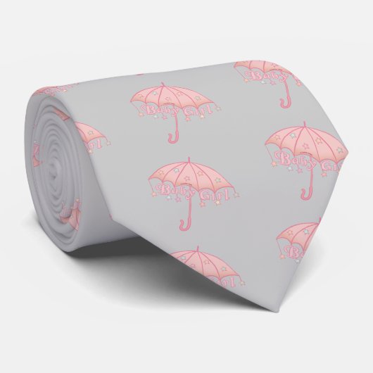 Cravate Bébé Fille Etoiles Parasol noeud (Roulé)