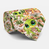 Cravate Bébé Geckos jote personnages de dessin (Roulé)