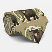 Cravate Bébé mignon Eléphant Art Enfant (Roulé)