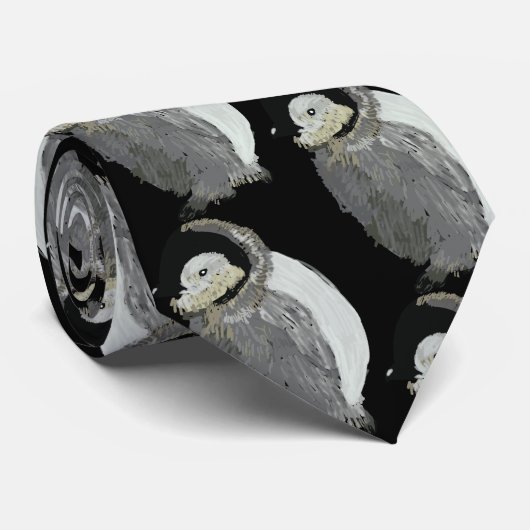Cravate Bébé pingouin Oiseaux (Roulé)