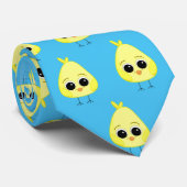 Cravate Bébés mignons Jaunes (Roulé)