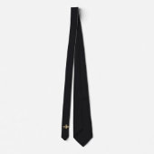 Cravate Bee - abeille - black - noir (Dos)