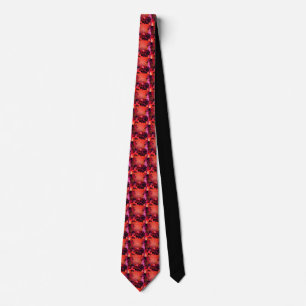 Cravate Bee Hive Rouge
