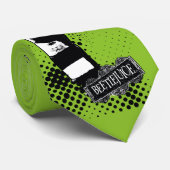 Cravate Beetlejus | Illustration du ver de sable (Roulé)