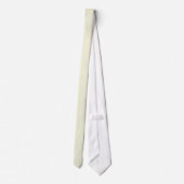 Cravate beige (Dos)