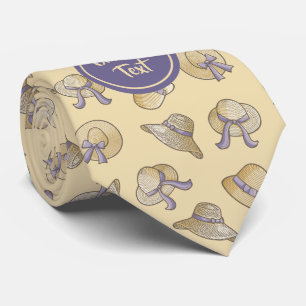 Cravate Beige Casquette d'été féminine