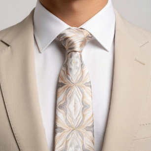 Cravate Beige Élégant
