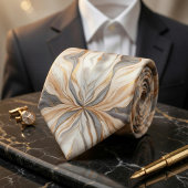 Cravate Beige Élégant