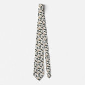 Cravate Beige & Sage Vert Simple Boho (Devant)