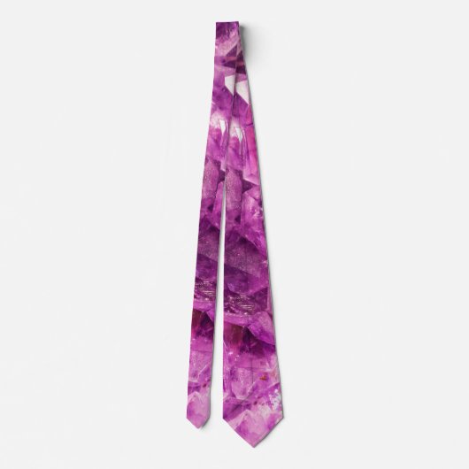 Cravate Belle améthyste pourpre (Dos)