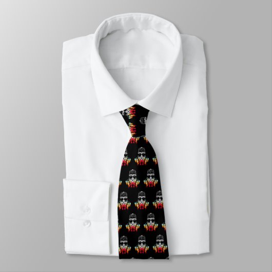 Cravate Belle araignée automnale avec Motif Casquette Dewd (Attaché)