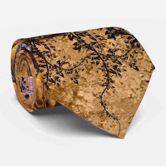 Cravate Belle fée avec la flèche et l'arc (Roulé)