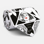 Cravate belle fille (Roulé)