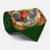 Cravate Belle Fowl de jeu (Roulé)