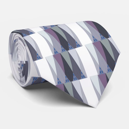 Cravate Belle impression Extraordinaire Chevron Design Art (Roulé)