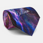Cravate Belle Nebula Voile (Roulé)