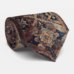Cravate Belle Perse Ancien Motif Collection Moderne