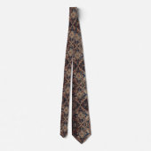 Cravate Belle Perse Ancien Motif Collection Moderne (Dos)