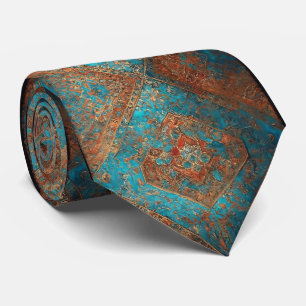 Cravate Belle Perse Ancien Motif Collection populaire