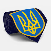 Cravate Belle Ukraine Drapeau Bras de manteau (Roulé)