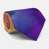 Cravate Belles couleurs arc-en-ciel Design abstrait (Roulé)