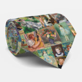 Cravate Belles et élégantes peintures Renoir (Roulé)