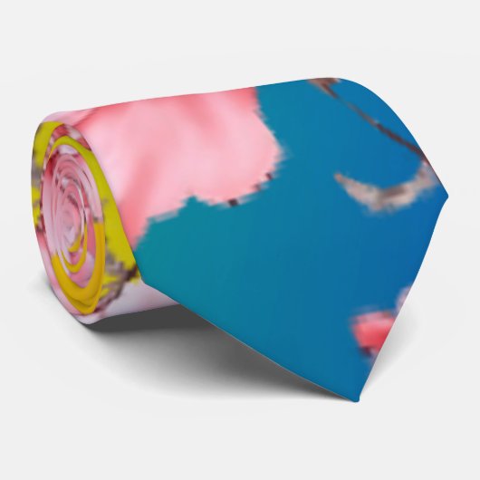 Cravate Belles fleurs (Roulé)