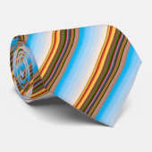 Cravate Belles rayures colorées modernes (Roulé)