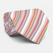 Cravate Belles rayures colorées modernes (Roulé)