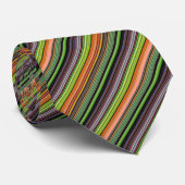 Cravate Belles rayures noires (Roulé)