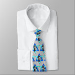 Cravate Belles Stars de chat juifs<br><div class="desc">Cadeaux et vêtements personnalisés à thème traditionnel et moderne juif</div>