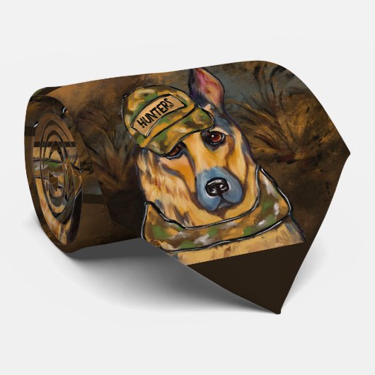 Cravate Berger allemand (Roulé)