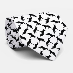 Cravate berger allemand noir