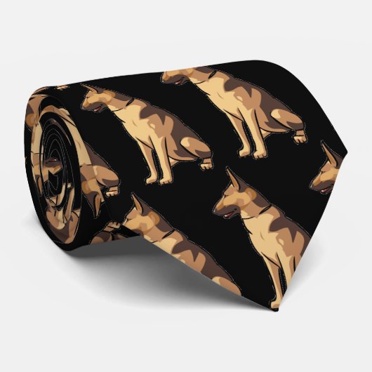 Cravate berger allemande (Roulé)