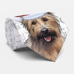 Cravate Berger Picard Funny Woof Amoureux des chiens de No