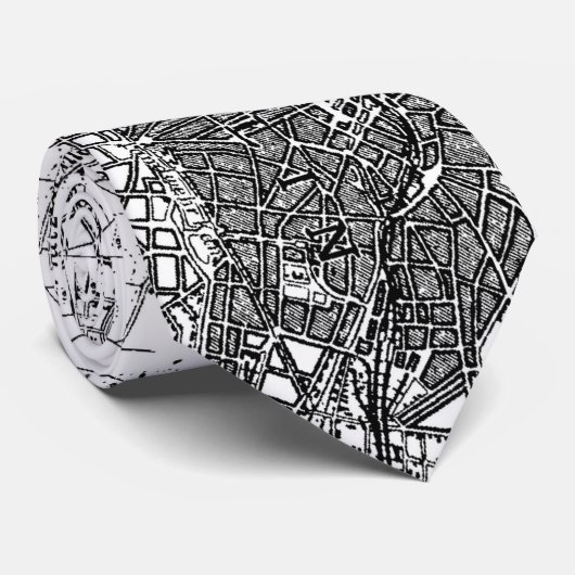 Cravate Berlin et abords Map (1911) (Roulé)
