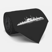 Cravate Berlin Skyline (Roulé)