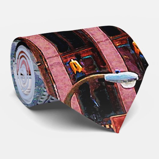 Cravate Bermudes - Hamilton Skyline (Roulé)